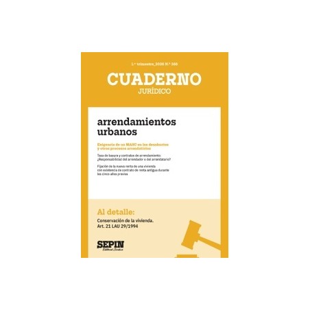 Conservación de la vivienda. Art. 21 LAU 29/1994