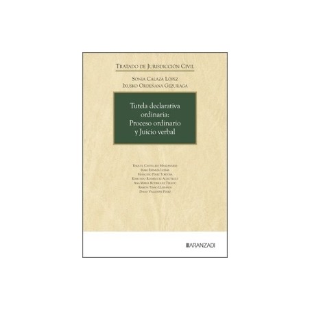Tutela declarativa ordinaria: Proceso ordinario y juicio verbal