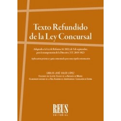 Texto refundido de la Ley Concursal 'Adaptado a la Ley de Reforma 16/2022, de 5 de septiembre,...