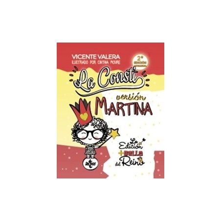 La Consti. Versión Martina '2ª Edición 2026. La Constitución Española, 1978. Texto legal'