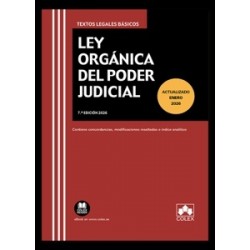 Ley Orgánica del Poder Judicial 2026 (Papel + Ebook) 'Contiene Concordancias e Índice Analítico'