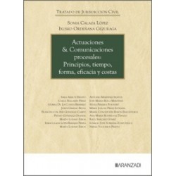 Actuaciones y comunicaciones procesales: Principios, tiempo, forma, eficacia y costas 'TRATADO DE...
