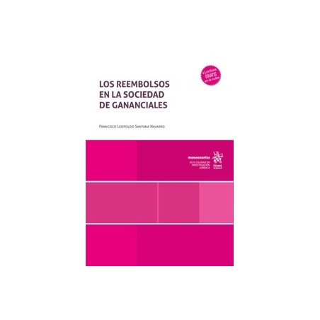 Los Reembolsos en la sociedad de gananciales