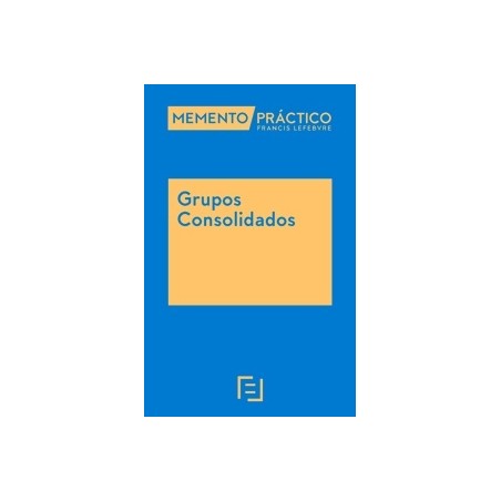 Memento Práctico Grupos Consolidados 2026-2027