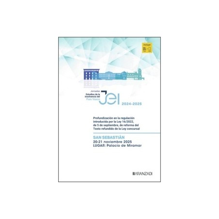 Estudios de la Insolvencia del País Vasco. Jornadas Donosti (20-21 noviembre 2025)