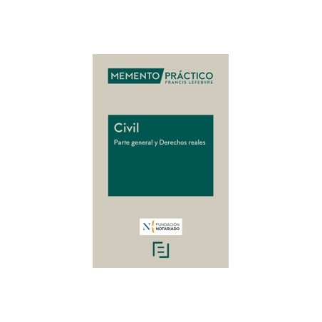 Memento Civil. Parte General y Derechos Reales 2026-2027 'Próxima Aparición 20/07/2026'