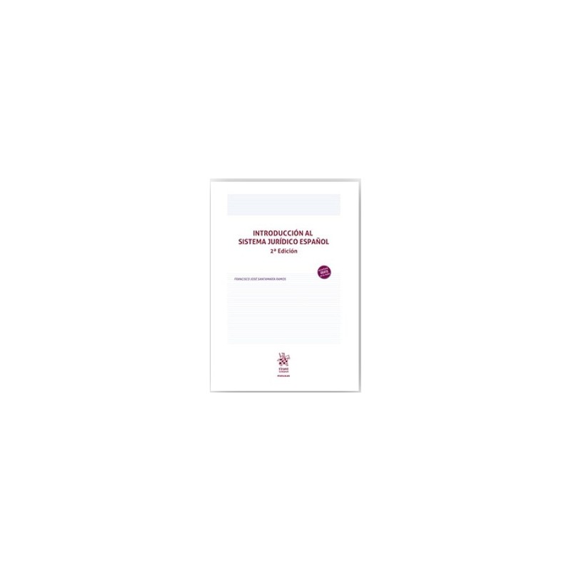Introducción al Sistema Jurídico Español 2ª Edición 2026