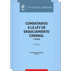 COMENTARIOS A LA LEY DE ENJUICIAMIENTO CRIMINAL 2026 (2 vols.)