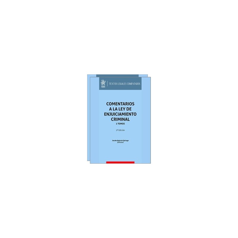 COMENTARIOS A LA LEY DE ENJUICIAMIENTO CRIMINAL 2026 (2 vols.)