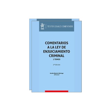 COMENTARIOS A LA LEY DE ENJUICIAMIENTO CRIMINAL 2026 (2 vols.)