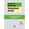 LEGISLACION BASICA DE DERECHO INTERNACIONAL PRIVADO 2025 'Gratis Actualización On Line'