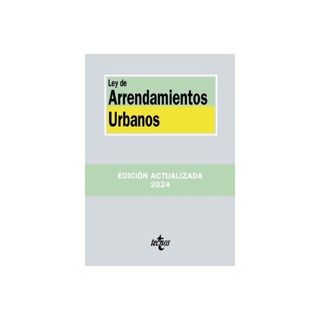 Ley de Arrendamientos Urbanos 2024 'Gratis Actualización On Line'