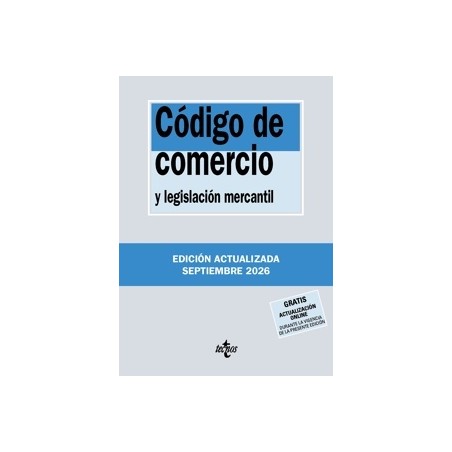 Código de Comercio y Legislación Mercantil 2026 'Próxima Aparición'