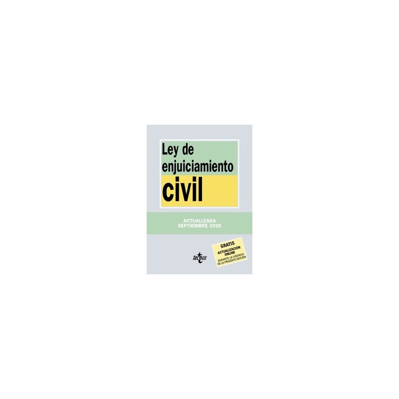 Ley de Enjuiciamiento Civil 2026 'Próxima Aparición'