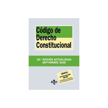 Código de Derecho Constitucional 2026 'Próxima Aparición'