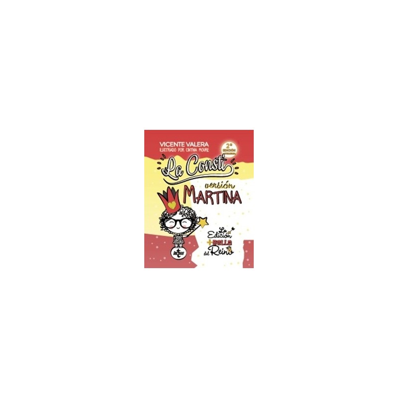 La Consti. Versión Martina '2ª Edición 2026. La Constitución Española, 1978. Texto Legal'