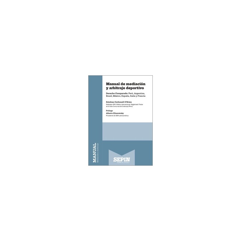 Manual de Mediación y Arbitraje Deportivo