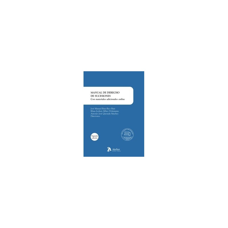 Manual de Derecho de Sucesiones. 2ª Edición 2026 'Con Materiales Adicionales Online'