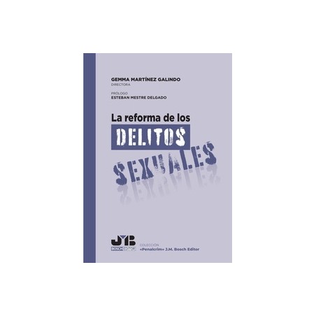 Reforma de los delitos sexuales
