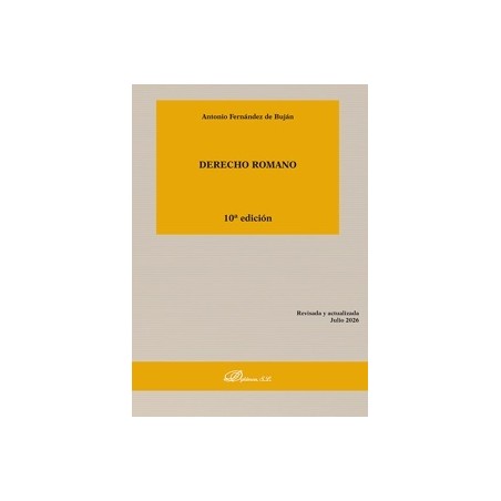Derecho Romano '10ª Edición 2026'
