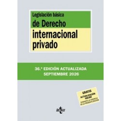 Legislación Básica de Derecho Internacional Privado 2026 'Actualización On-line'