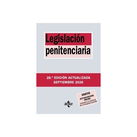 Legislación Penitenciaria 2026