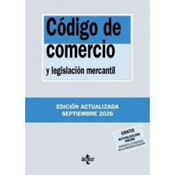 Código de Comercio y Legislación Mercantil 2026 'Actualización On-line'