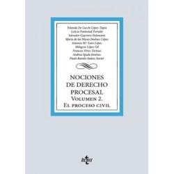 NOCIONES DE DERECHO PROCESAL 'Volumen 2. El proceso civil 2025'