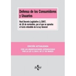 Defensa de los Consumidores y Usuarios. 'Real Decreto Legislativo 1/2007, de 16 de Noviembre, por...