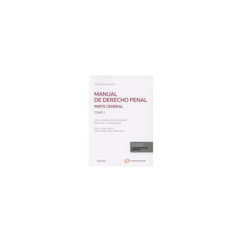 Manual de Derecho Penal 2020. Tomo 1. Parte General (Papel + Ebook)