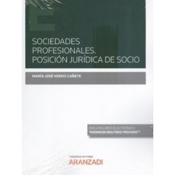 Sociedades profesionales. Posición jurídica de socio (Papel + Ebook)