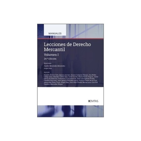 Lecciones de Derecho Mercantil Volumen I (24ª Edición 2026)