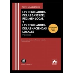 Código de Bases de Régimen Local y de Haciendas Locales 2026 (Papel + Ebook) 'Ley de Bases de...