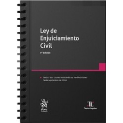Ley de enjuiciamiento civil con anillas 2026