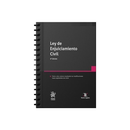 Ley de enjuiciamiento civil con anillas 2026