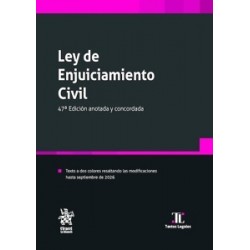Ley de enjuiciamiento civil 47ª edición 2026
