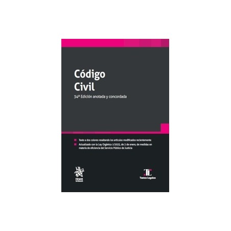 Código Civil 34ª Edición 2026
