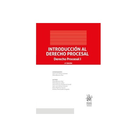 Introducción al derecho procesal. Derecho procesal I 6ª Edición 2026