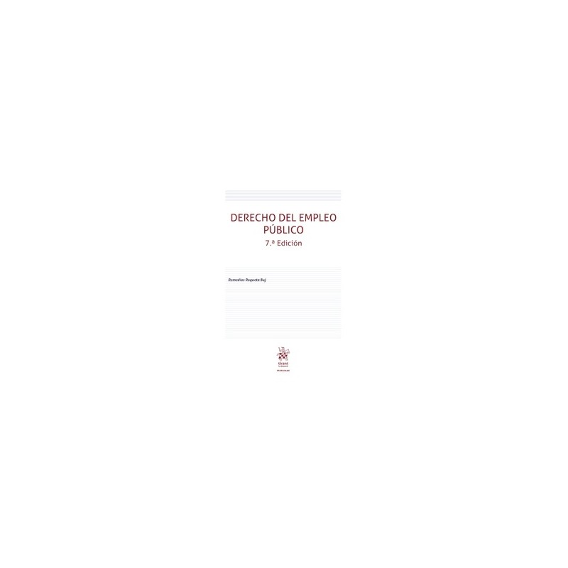 Derecho del Empleo Público 7º Edición 2026