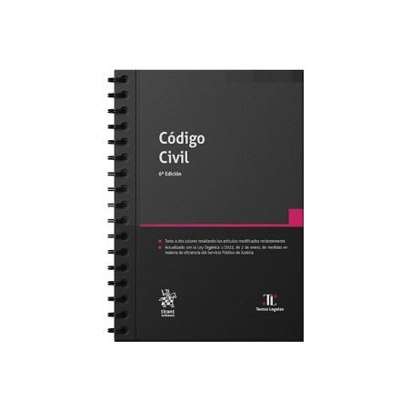 Código Civil con anillas 2026