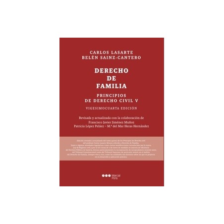 Principios de Derecho Civil 'Tomo V. Derecho de familia'
