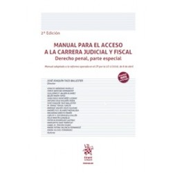 Manual para el acceso a la carrera judicial y fiscal. Derecho penal, parte especial