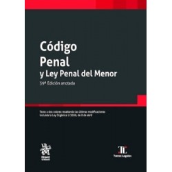 Código penal y ley penal del menor 39ª Edición 2026