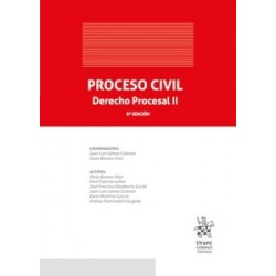 Proceso civil. Derecho procesal II '6ª Edición 2026'