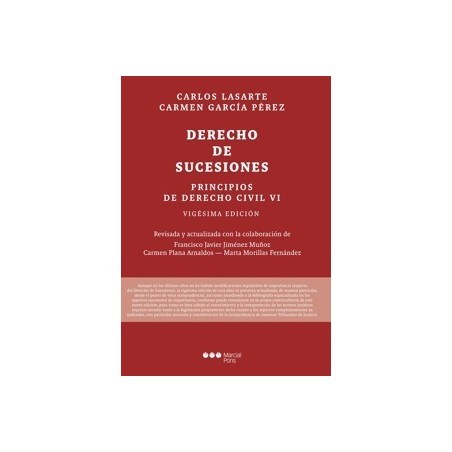 Principios de Derecho Civil 'Tomo VI. Sucesiones'
