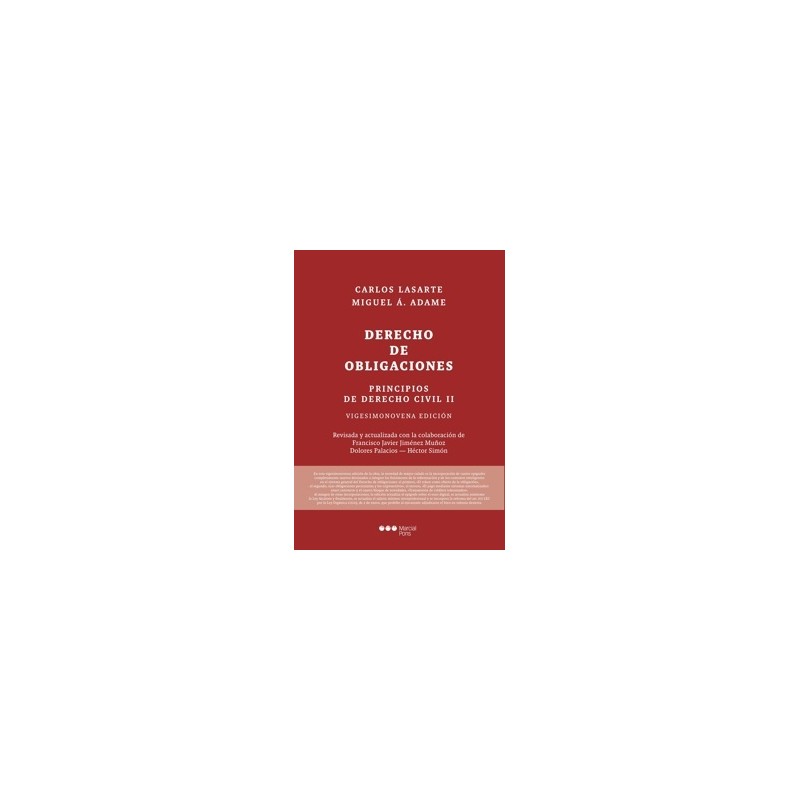 Principios de Derecho Civil 'Tomo II. Derecho de obligaciones'