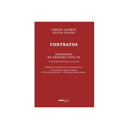 Principios de Derecho Civil 'Tomo III. Contratos'
