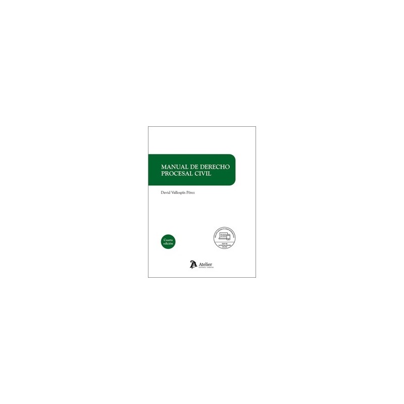 Manual de Derecho procesal civil '4ª Edición 2026'