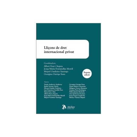 Lliçons de dret internacional privat