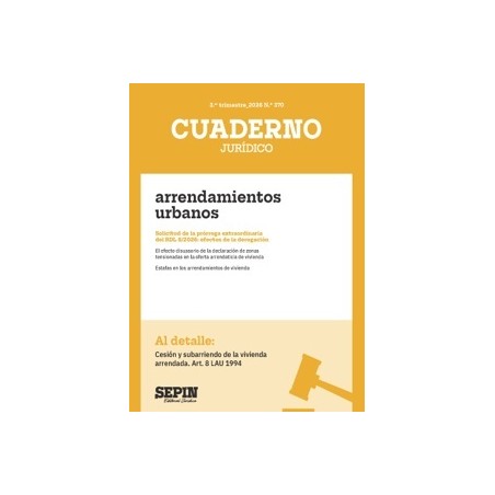 Cesión y subarriendo de la vivienda arrendada. Art. 8 LAU 1994